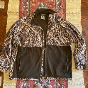 Drake Mossy Oak full zip jacket